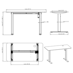 Electrically Standing Desk-S2