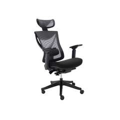 Big and Tall Office Chair with Adjustable lumbar and slide seats ,300LBS, Black